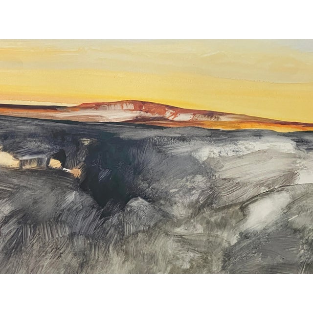 Mid 20th Century William Hoey Original Mixed Media on Paper, Signed and Framed, Mid 20th Century For Sale - Image 5 of 10