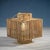 Bring neutral design elements into your decor with this bamboo lantern. The decorative lantern includes a glass candle...