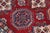 Southwestern Kazak Rustic Red/Beige Wool Rug - 4'1''x6'0'' For Sale - Image 4 of 10