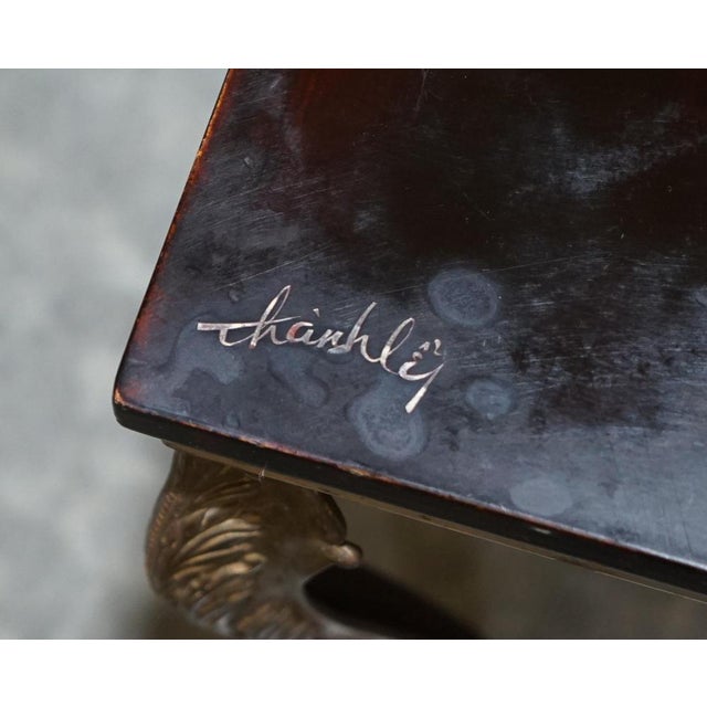 Chinese Hand Painted Coffee or Cocktail Table For Sale - Image 10 of 17