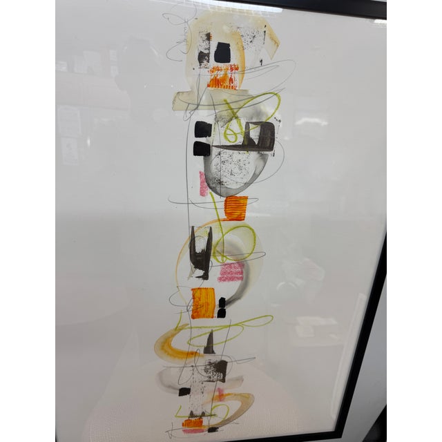 Isabel Wyatt Citrus Totem Original Painting, Signed For Sale In San Francisco - Image 6 of 12