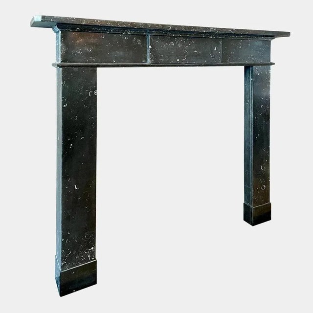 Irish George III Fireplace Mantel in Kilkenny Marble, 1790 For Sale - Image 3 of 6