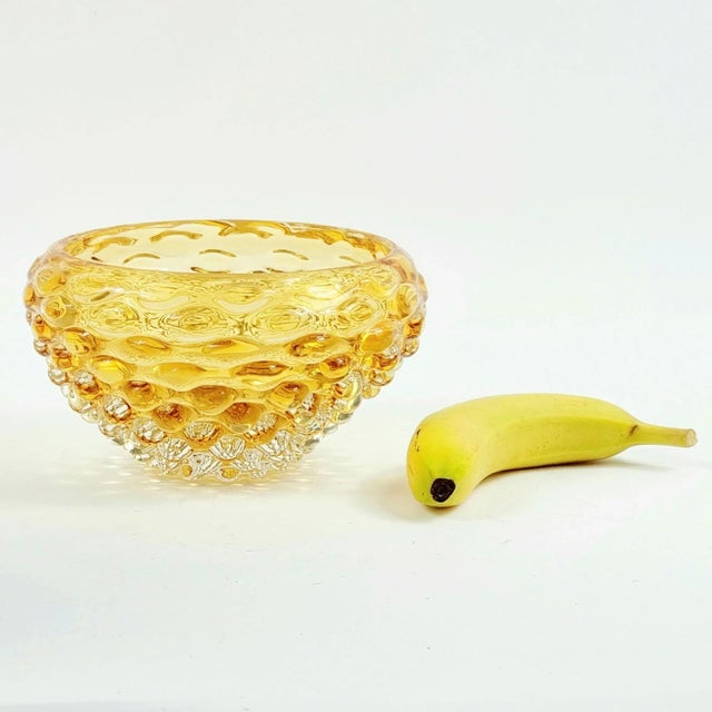 Mid Century Murano Bubble Glass 'Lenti' Series Bowl by Ercole Barovier for Barovier & Toso, Italy, 1940s-1950s For Sale - Image 6 of 7