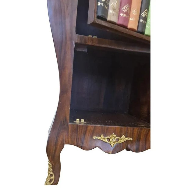 Louis XV Style Bedside Table, 1890s For Sale - Image 9 of 11
