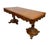 A handsome William IV style mahogany library table of impressive scale and quality, dating to the early twentieth century...