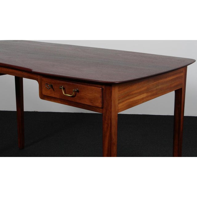 Writing Desk in Mahogany by Ole Wanscher for A. J. Iversen, 1950s For Sale - Image 6 of 11