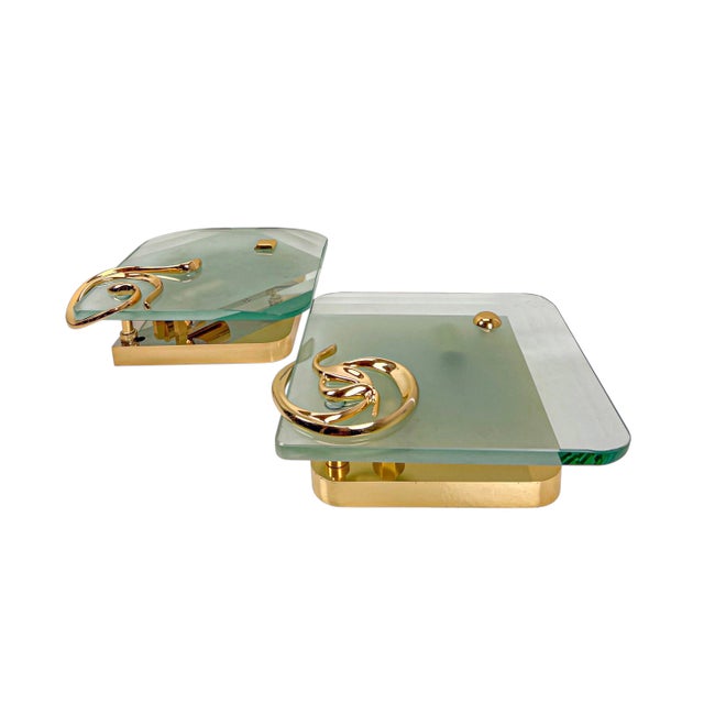 1970s Italian Wall Lights by Fratelli Martini Italy, 1970s, Set of 2 For Sale - Image 5 of 18