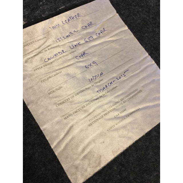 Link Cowhide Rug by Ben Solimani for Restoration Hardware 6' x 9