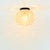 Mid-Century Amber Bubble Glass Flush Mounts by Helena Tynell for Limburg, Germany, 1970s For Sale - Image 6 of 11