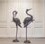 Unknown, Cranes, Sweden, 1970s, Patinated Bronze, Set of 2 For Sale - Image 15 of 15