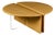Gerald McCabe Waterfall Coffee Table in Maple and Lucite For Sale