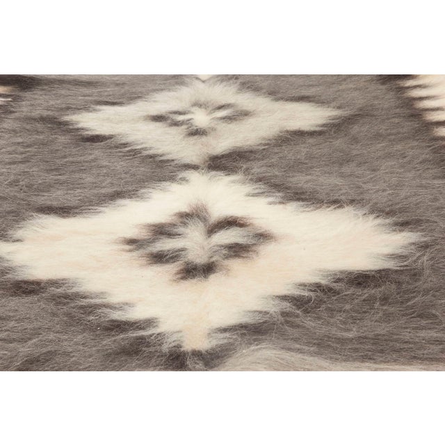 Early 21st Century Contemporary European Folk Stamverband IV Goat Hair Rug by Doris Leslie Blau For Sale - Image 5 of 7