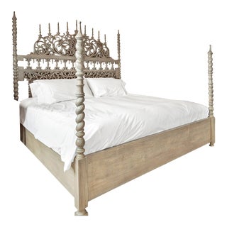 Martyn Lawrence Bullard King Size Bed Frame For Sale