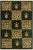 Green 1990s Shabby Chic Modern Green/Tan Wool Rug - 3'10 X 5'11 For Sale - Image 8 of 8