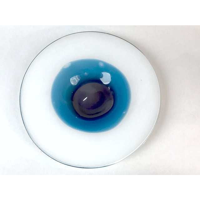 Mid-Century Modern Large Hand Blown Glass Object, 1970s For Sale - Image 3 of 7