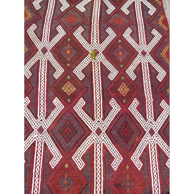 1960s 1960s Vintage Turkish Handknotted Runner Rug - 34"x104" For Sale - Image 5 of 10
