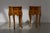French Louis XV Style Birch Burl Night Stands, 1920s. Set of 2. Charming pair of bedside tables from France early 20th...