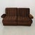 1970s Vintage Modular Chairs in Corduroy Brown, 1970s, Set of 2 For Sale - Image 5 of 9