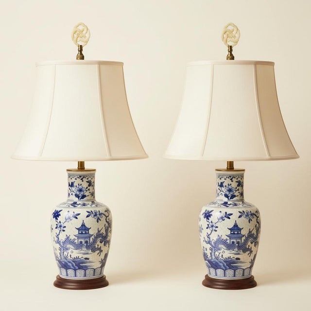 Metal Late 20th Century Pair of Carved Stone Floral Lamp Finials With Brass Bases For Sale - Image 7 of 7