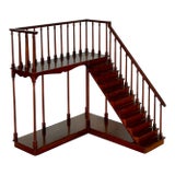 Vintage Wooden Staircase Architectural Model For Sale