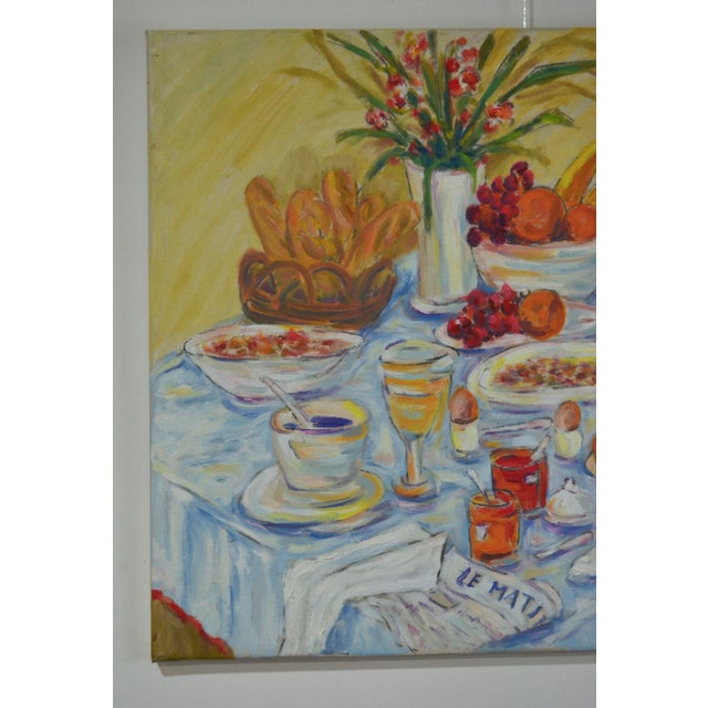2000 - 2009 Patrice Guiraud, Le matin, 2000, Oil on Canvas For Sale - Image 5 of 9