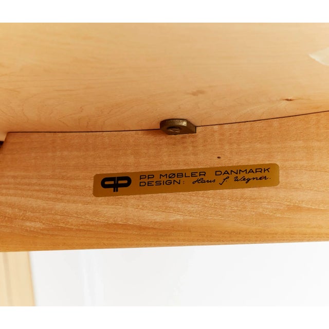 Brown PP203 First Chair by Hans J. Wegner for PP Møbler, 1970s For Sale - Image 8 of 16