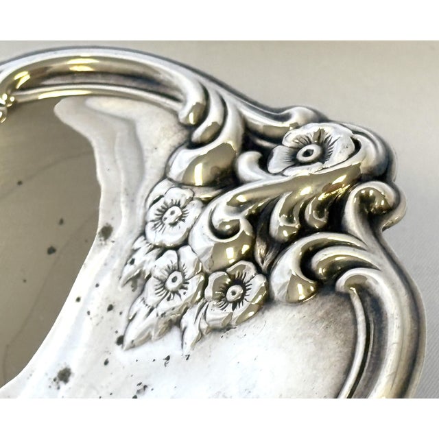 Vintage Silverplate Soap Dish by International Silver Co. For Sale - Image 9 of 12