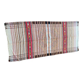 Hand Woven Vintage Tribal Table Runner For Sale