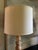 Contemporary Alabaster Lamp & Shade by Ironies For Sale - Image 3 of 13