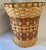 Really nice vintage tall basket could be used as a waste basket or even to put a plant in. Nice sturdy wood bottom and...