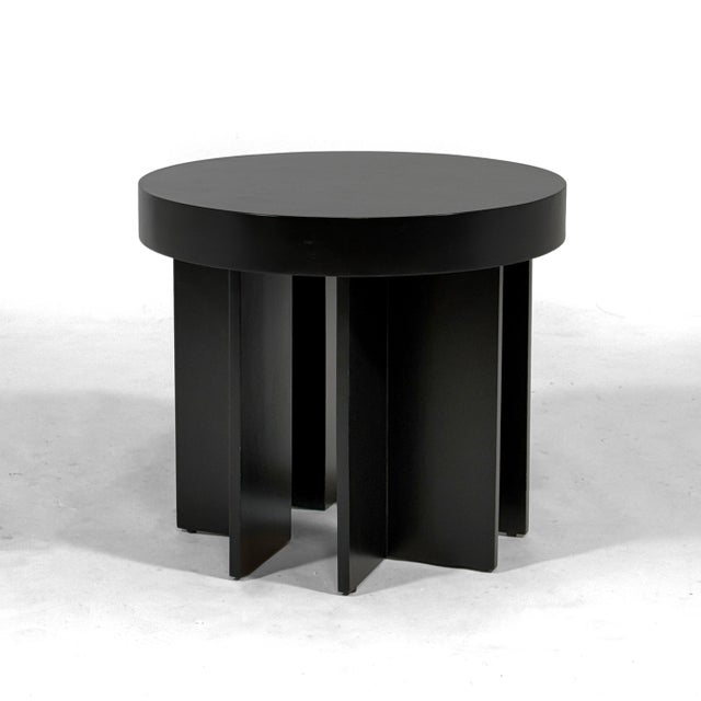 1990s Samual Marx Style Side Table For Sale - Image 5 of 7