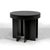 1990s Samual Marx Style Side Table For Sale - Image 5 of 7