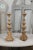Wood Early 19th Century French Rococo Style Carved and Painted Candlesticks - A Pair For Sale - Image 7 of 12