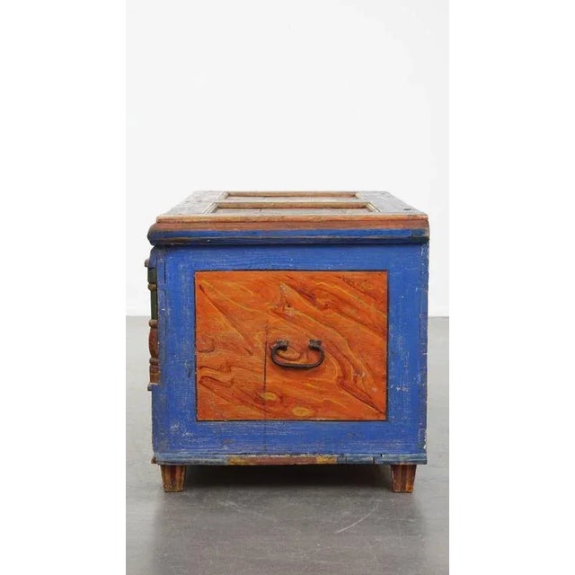 Antique Bridal Chest, 1800s For Sale - Image 5 of 18