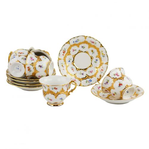 Tea and Coffee Service from Meissen, Set of 22 For Sale - Image 5 of 10