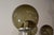 1970s Large Mid Century Modern Smoked Glass & Metal & Walnut Chandelier in Sonneman Style For Sale - Image 4 of 7