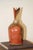 Abstract One-of-a-Kind, Artist-Signed Studio Pottery Brutalist Bottle and Stopper For Sale - Image 3 of 11