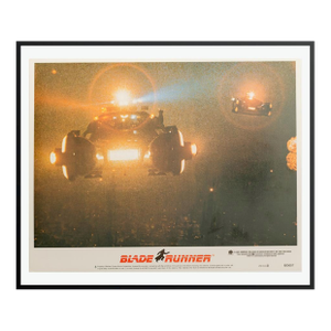 'Blade Runner' 1982 Original Vintage Lobby Card Framed in Black
