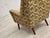 Danish Highback Armchair in Brown/Beige Furniture Fabric and Teak Wood, 1970s For Sale - Image 13 of 17