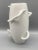Postmodern White Ceramic Vase Deabaltea by Alessandro Mendini for Zanotta, Italy 1986 For Sale - Image 3 of 8