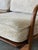 1960s Teak 3-Seater Sofa With Spindle Back and Fabric Cushions Danish Mid-Century Modern 1960s For Sale - Image 5 of 12