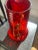 Blenko Mid 20th Century Crackle Glass Amberina Pitcher After Blenko, Rainbow or Pilgram Glass For Sale - Image 4 of 9