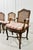 French Mid 20th Century Set of 4 French Louis XV Style Cane Chairs For Sale - Image 3 of 11