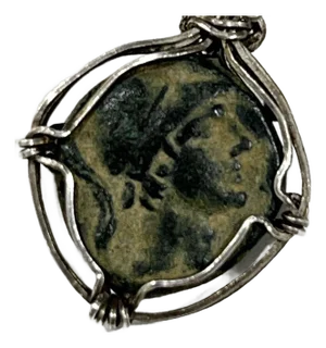 Ancient Athena Pendant Necklace