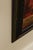 Mid 20th Century Roman Fresco Oil Painting Signed 'Fabriano' with Black Frame For Sale - Image 9 of 18