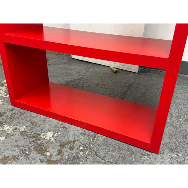 Ikea Kallax Laminate Bookshelf, Red For Sale - Image 12 of 12