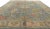 Modern Vintage Blue Colorful Oushak Rug - 9'00 X 11'10 For Sale - Image 3 of 11