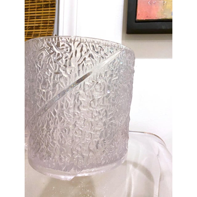 1970s 1970â€™s Vintage Lucite Champagne Bucket For Sale - Image 5 of 8
