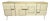 Italian Four-Door Sideboard with Ivory Glass and Wood Accents from Justfurnituress SRL For Sale