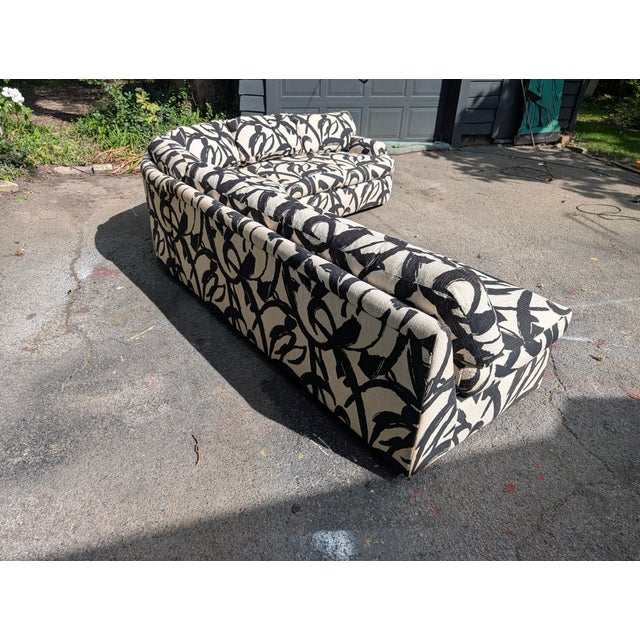 Milo Baughman Vintage Three Piece Sectional Sofa by Directional For Sale - Image 4 of 12